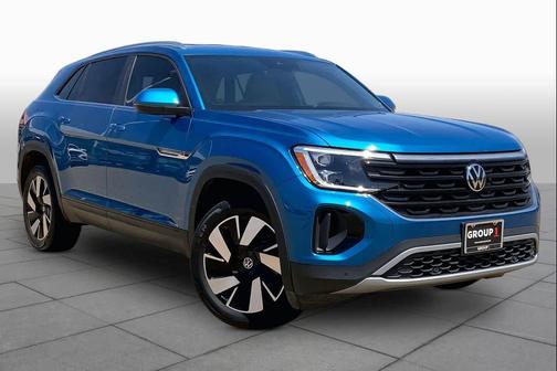 KINGFISHER BLUE 2024 Volkswagen Atlas Cross Sport 2.0T SE w/Technology