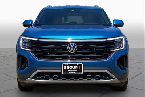 KINGFISHER BLUE 2024 Volkswagen Atlas Cross Sport 2.0T SE w/Technology