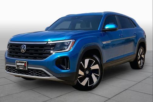 KINGFISHER BLUE 2024 Volkswagen Atlas Cross Sport 2.0T SE w/Technology
