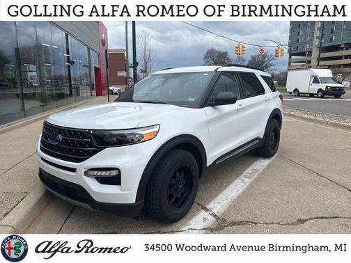 Oxford White 2020 Ford Explorer XLT