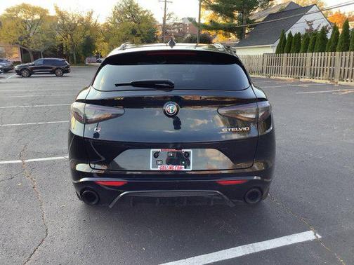 Vulcano Black Metallic 2024 Alfa Romeo Stelvio Veloce AWD