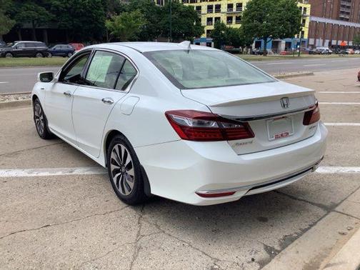 White Orchid Pearl 2017 Honda Accord Hybrid Base