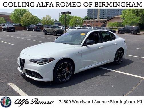 Milano White 2024 Alfa Romeo Giulia Veloce AWD