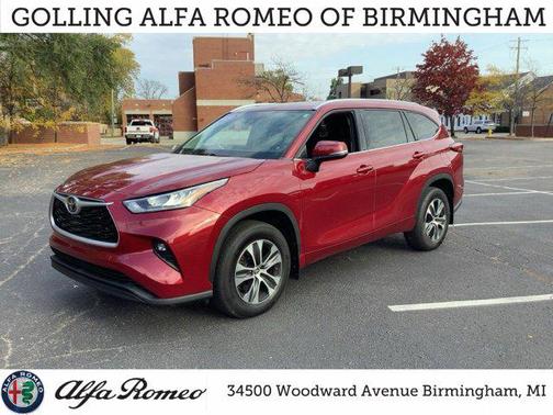 Ruby Flare Pearl 2020 Toyota Highlander XLE