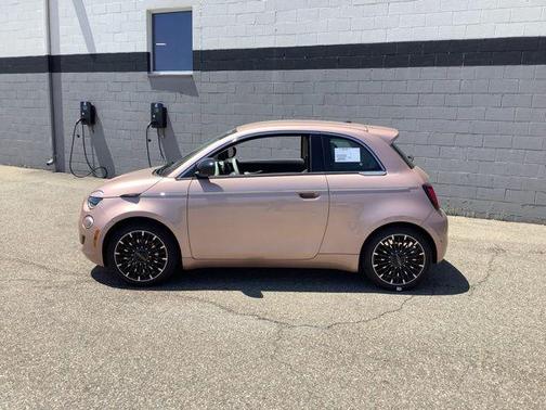 Rose Gold 2026 FIAT 500e Battery Electric