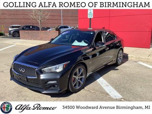 Midnight Black 2017 INFINITI Q50 3.0t RED SPORT 400