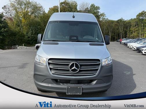 Hightech Silver Metallic 2025 Mercedes-Benz Sprinter 2500 High Roof