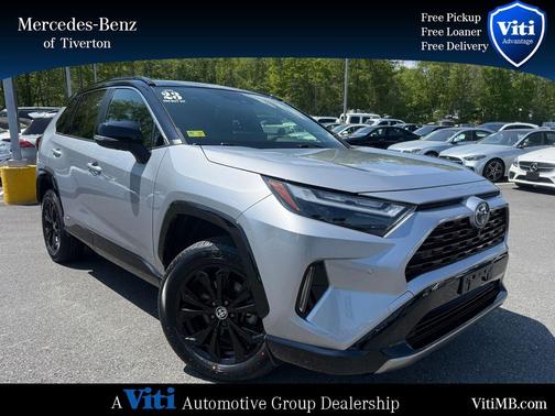 Midnight Black Metallic 2023 Toyota RAV4 Hybrid SE