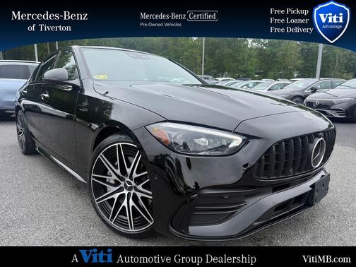 Black 2023 Mercedes-Benz AMG C 43 4MATIC