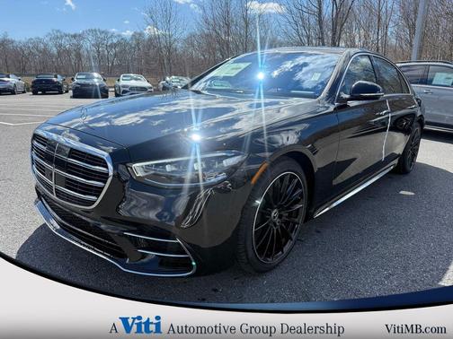 Obsidian Black Metallic 2026 Mercedes-Benz S-Class 4MATIC