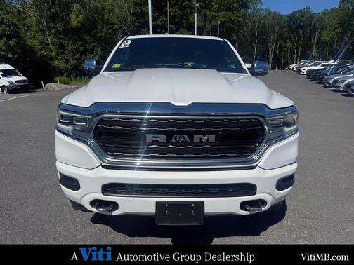 Ivory White Tri-Coat Pearlcoat 2023 RAM 1500 Limited