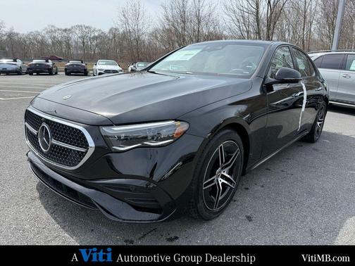 Black 2026 Mercedes-Benz E-Class 4MATIC