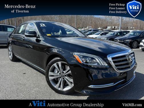 Black 2018 Mercedes-Benz S-Class 4MATIC