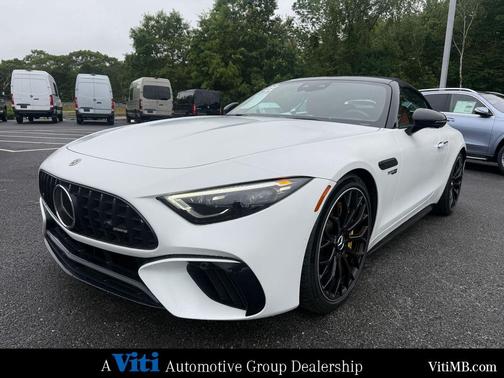 MANUFAKTUR Moonlight White Magno 2022 Mercedes-Benz AMG SL 55 Base