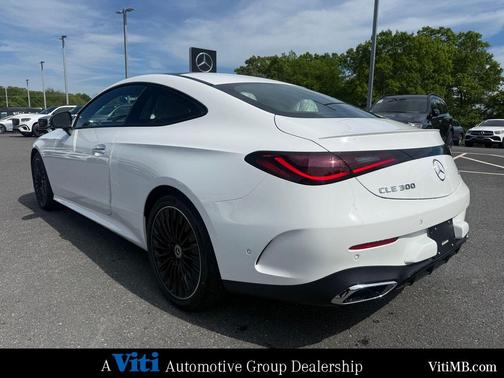 Polar White 2026 Mercedes-Benz CLE 300 4MATIC Coupe