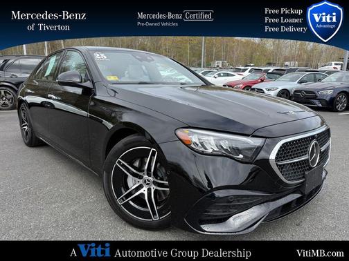 Black 2025 Mercedes-Benz E-Class E 350