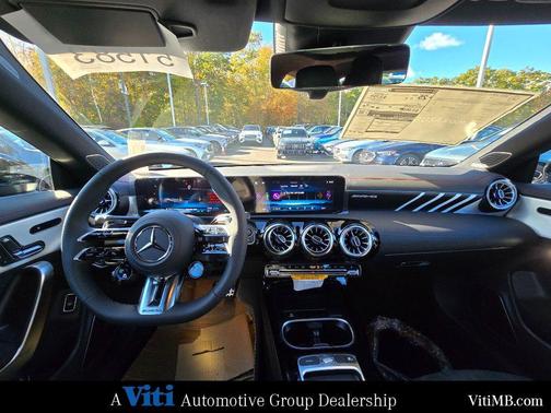 Night Black 2025 Mercedes-Benz AMG CLA 35 4MATIC