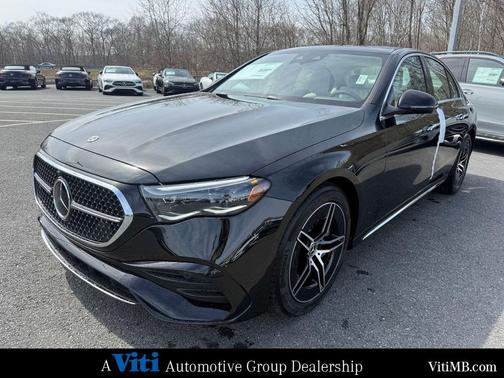 Obsidian Black Metallic 2026 Mercedes-Benz E-Class 4MATIC
