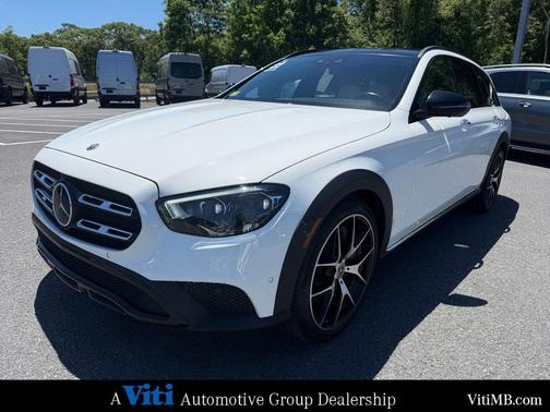 Polar White 2022 Mercedes-Benz E-Class E 450 4MATIC All-Terrain