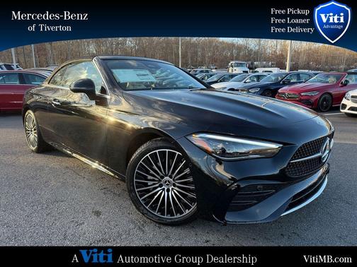 Black 2026 Mercedes-Benz CLE 300 4MATIC Cabriolet Convertible