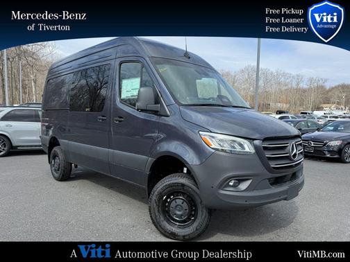 Tenorite Grey Metallic 2026 Mercedes-Benz Sprinter 2500 Standard Roof