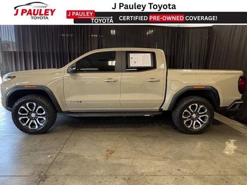 Desert Sand Metallic 2024 GMC Canyon AT4