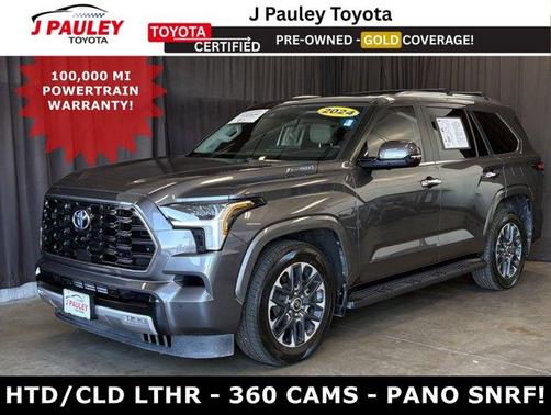 Magnetic Gray Metallic 2024 Toyota Sequoia Limited