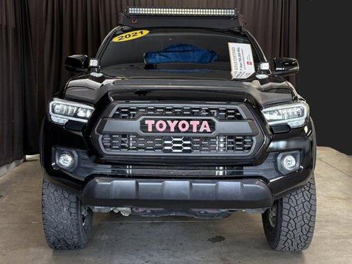 Midnight Black Metallic 2021 Toyota Tacoma TRD Off Road