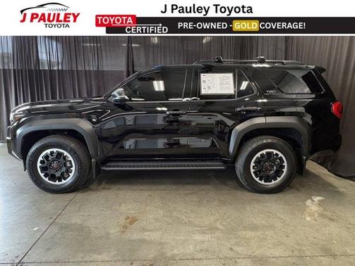 Black 2025 Toyota 4Runner Hybrid TRD