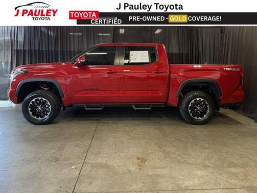 Red 2025 Toyota Tundra SR5