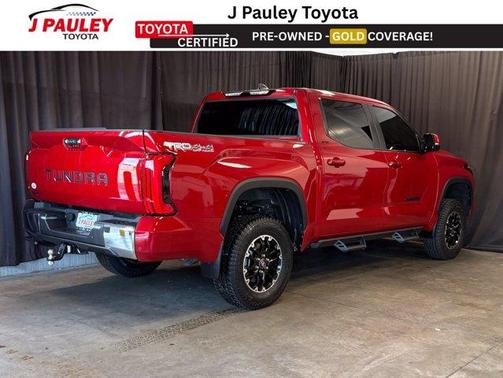 Red 2025 Toyota Tundra SR5
