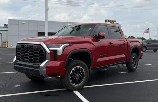 Red 2025 Toyota Tundra SR5