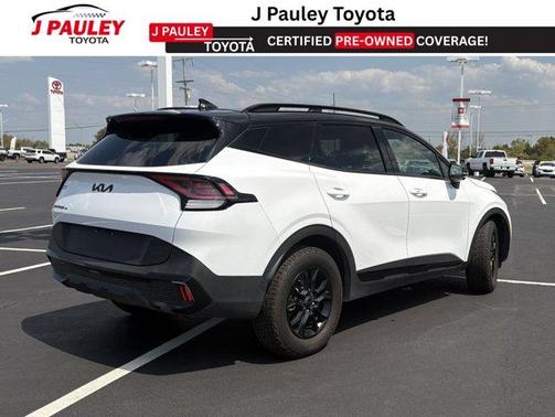 Glacier White Pearl 2025 Kia Sportage X-Pro Prestige
