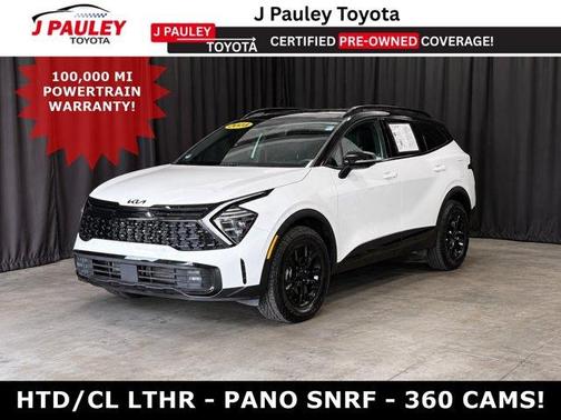 Glacier White Pearl 2025 Kia Sportage X-Pro Prestige