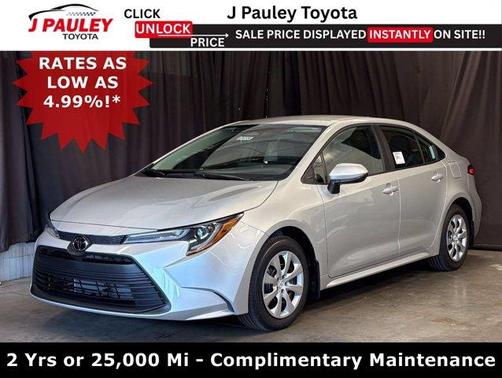 Classic Silver Metallic 2026 Toyota Corolla LE