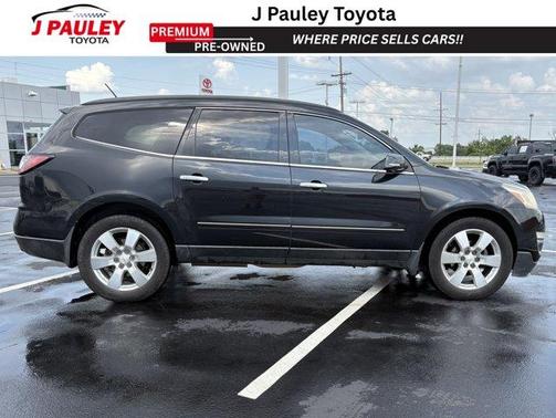 Black Granite Metallic 2014 Chevrolet Traverse LTZ