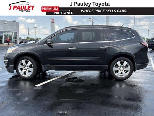 Black Granite Metallic 2014 Chevrolet Traverse LTZ