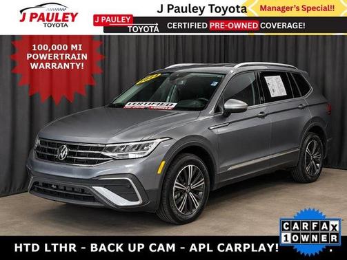 Platinum Gray Metallic 2024 Volkswagen Tiguan 2.0T Wolfsburg Edition