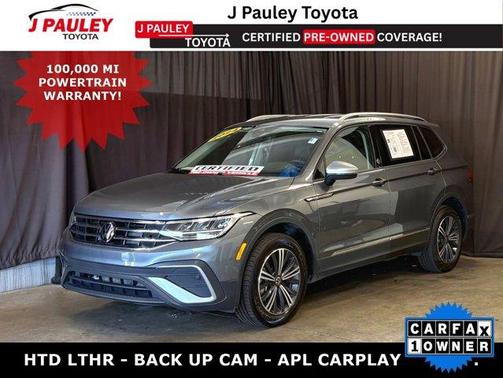 Platinum Gray Metallic 2024 Volkswagen Tiguan 2.0T Wolfsburg Edition