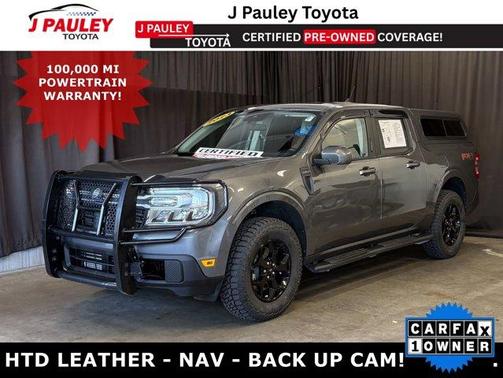 Carbonized Gray Metallic 2023 Ford Maverick Lariat