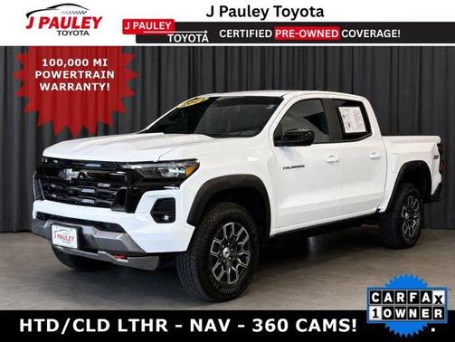 Summit White 2023 Chevrolet Colorado Z71