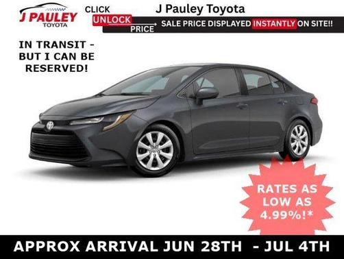 UNDERGROUND 2026 Toyota Corolla LE