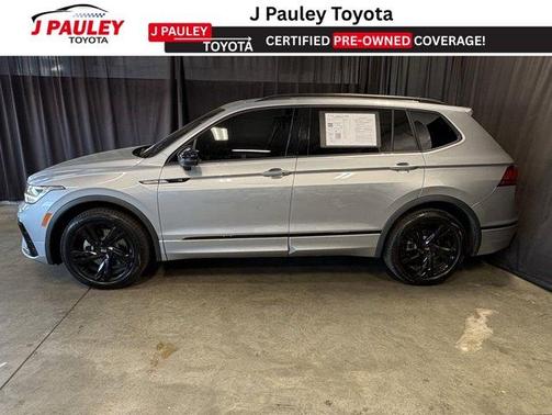 Pyrite Silver Metallic 2024 Volkswagen Tiguan 2.0T SE R-Line Black