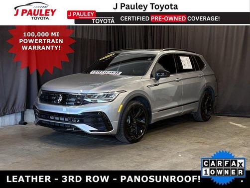 Pyrite Silver Metallic 2024 Volkswagen Tiguan 2.0T SE R-Line Black