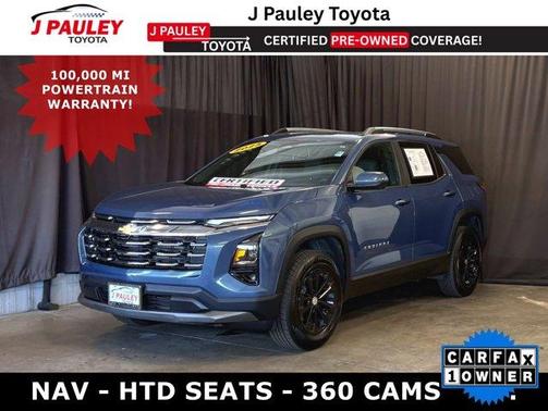 Lakeshore Blue Metallic 2025 Chevrolet Equinox LT