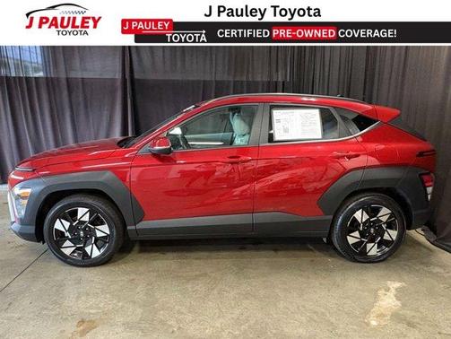 Red Metallic 2025 Hyundai KONA SEL