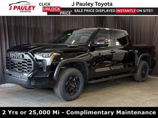 Midnight Black Metallic 2026 Toyota Tundra Hybrid TRD Pro
