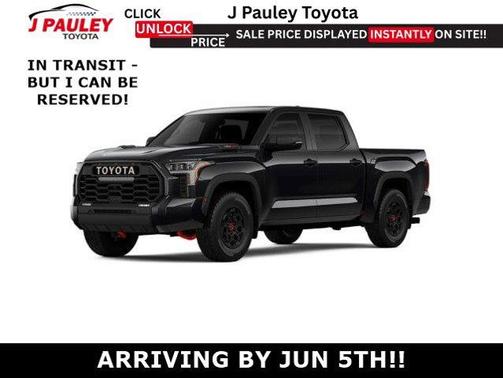Midnight Black Metallic 2026 Toyota Tundra Hybrid TRD Pro