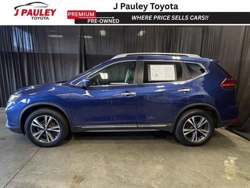 Caspian Blue 2017 Nissan Rogue SL