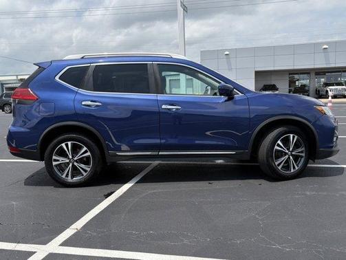 Caspian Blue 2017 Nissan Rogue SL